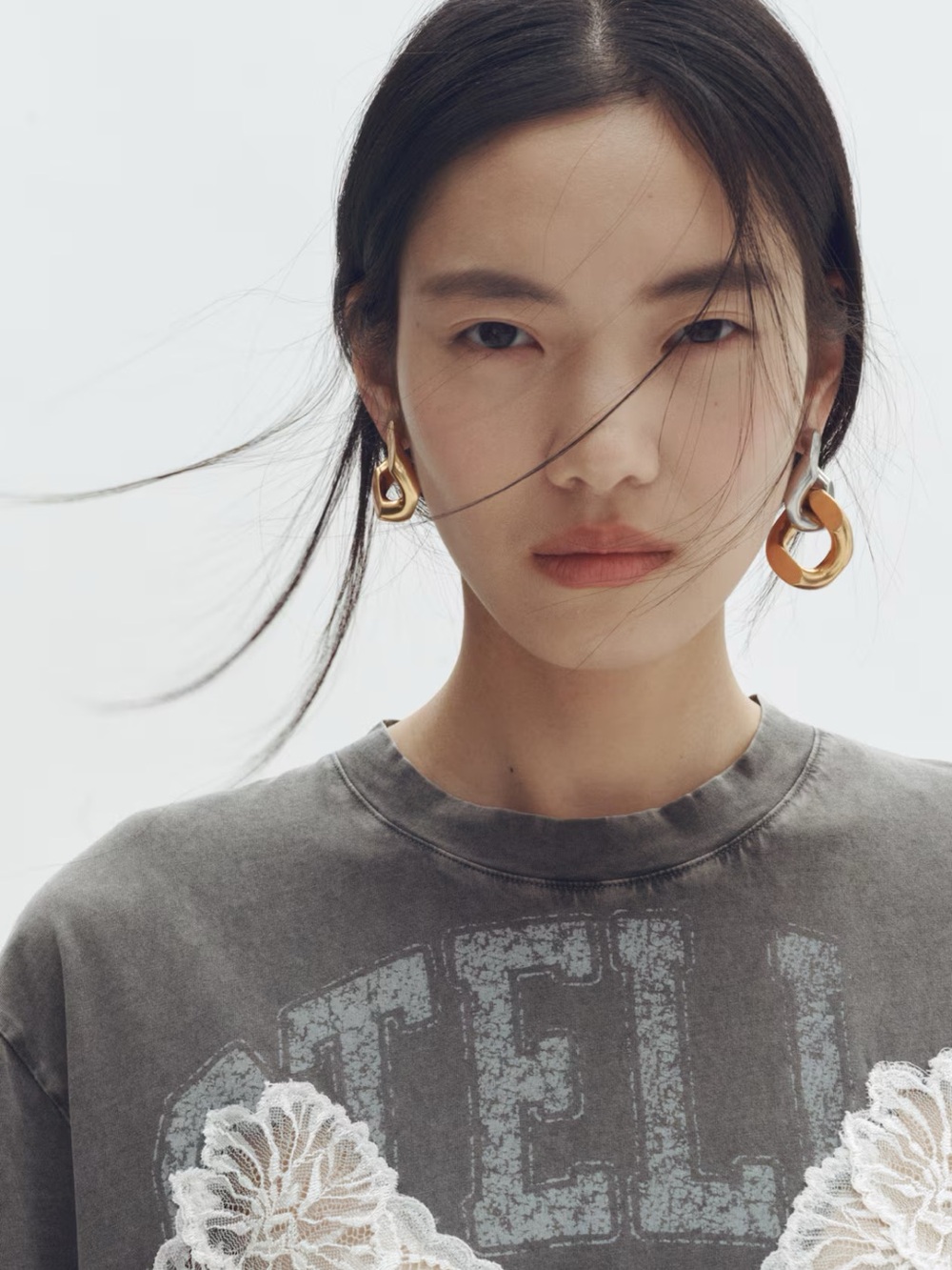 Stella McCartney x H&M two tone earrings - Picture 6 of 8